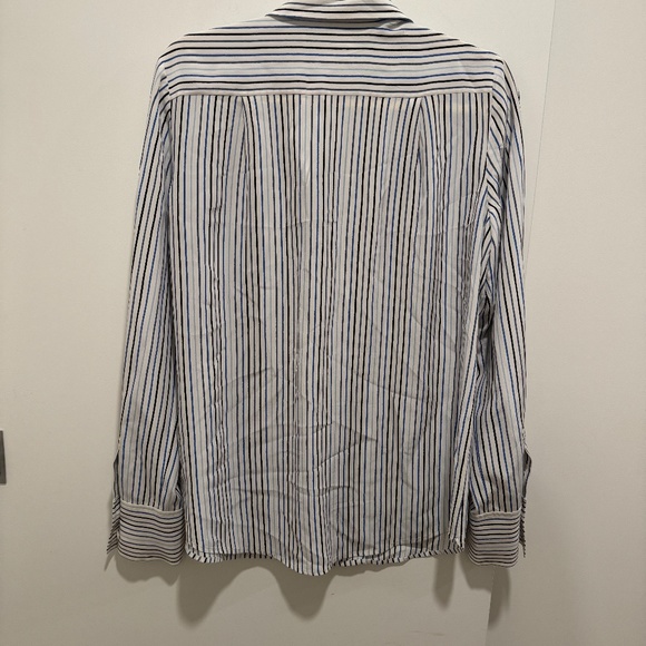 Frame Striped Button down blouse - Picture 4 of 5